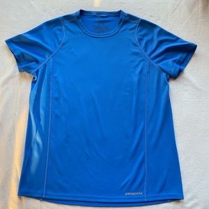 Patagonia short sleeve workout shirt